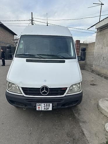 Транспорт: Mercedes-Benz Спринтер: 2004 г., 2.7 л, Автомат, Дизель, Фургон — 1