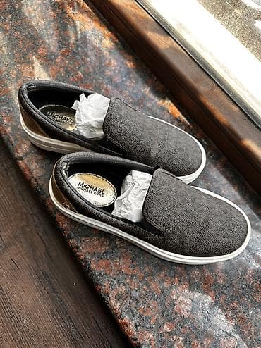 слипон: Кроссовки, 36, Michael Kors, Б/у, цвет - Коричневый, Самовывоз — 5