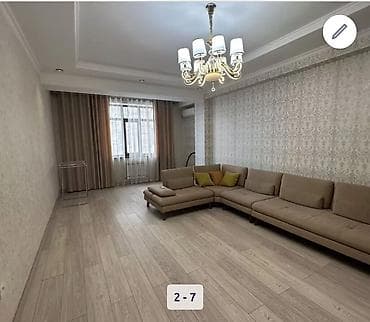 аренда квартиры элитка: 3 комнаты, 80 м², Элитка, 7 этаж, Евроремонт — 1