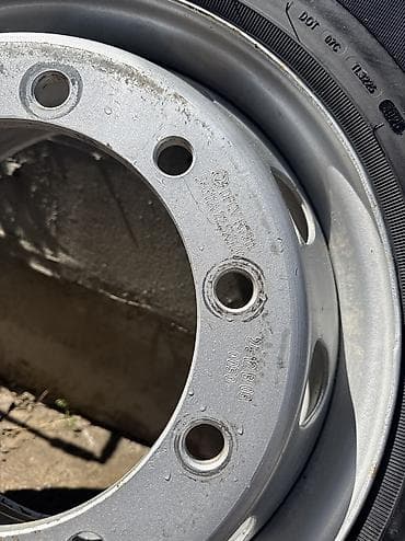 рельс диска: Колеса в сборе R 22,5, Всесезонная, Новый, 1 шт, Грузовики/Автобусы, Железные — 5