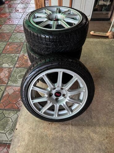 диски на форанер: Колеса в сборе 215 / 45 / R 17, Зима, Б/у, Комплект, Легковые, Литые, отверстий - 5 — 3