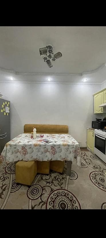 бишкек восток 5: 64 м², 3 бөлмө, Унаа токтотуучу жай, Забор, тосулган — 8