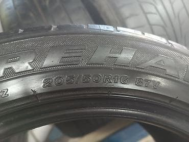 Транспорт: Летние шины 205/50 R16 87V (комплект) - Размер: 205/50 R16 - Индекс — 2