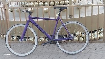 фикс aventon: Фикс-байк Aventon, фиолетовый - Рама: алюминиевая, геометрия — 1