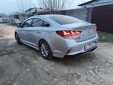 m 3: Аренда: Хюндай Соната Нюрайс 2020 г/в, серебристого цвета; Депозит — 4