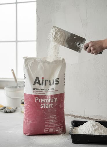 Шпаклёвка стартовая Airu Premium Start предназначена для подготовки и