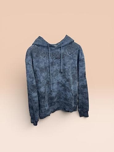 одежда акацуки: Толстовка с капюшоном Stone Island - Модель: худи с крупной вышивкой — 3