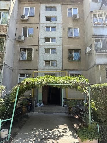 Квартиры: 3 комнаты, 57 м², Аламедин-1 мкр Индивидуалка, 3 этаж, Свежий ремонт — 1