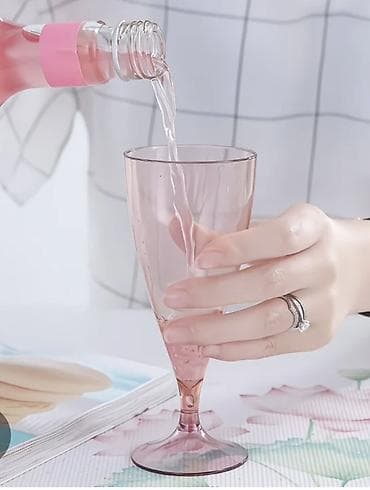 очки для воды: Набор складных бокалов в форме бутылки - Оригинальный набор бокалов — 3