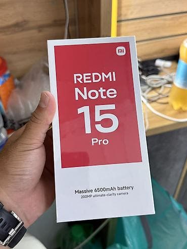 Redmi, Redmi Note 15 Pro, Новый, 256 ГБ, 2 SIM, eSIM
