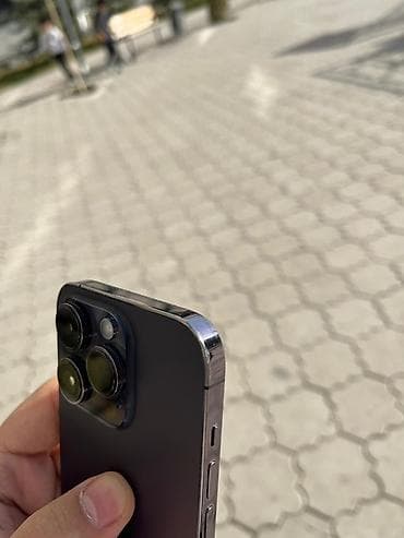 apple iphone 6: IPhone 14 Pro, Б/у, 256 ГБ, Deep Purple, Зарядное устройство, Чехол, Кабель, 81 % — 3