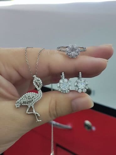 свадебные наборы ручной: Серебро 925 пробы Размеры имеются Для заказа пишите на Ватсапп — 3