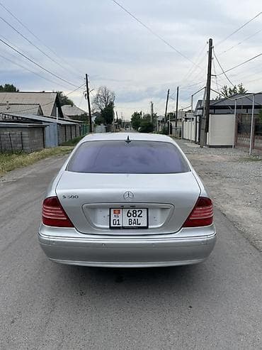 Mercedes-Benz S-Class: 2001 г., 5 л, Автомат, Бензин, Седан — 6