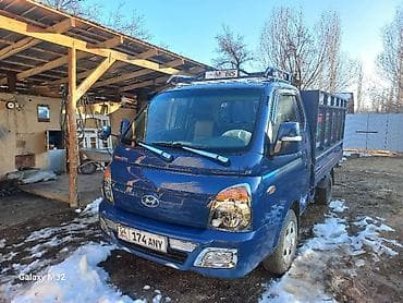 портер 2 тент: Легкий грузовик, Hyundai, Стандарт, До 1 т — 4