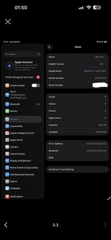 ipad 9 generation: Bluetooth, Совместим с iOS — 2