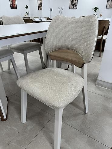chair table: Кухонный стол и стул, цвет - Белый — 2