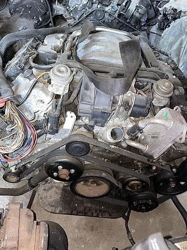 Автозапчасти: Бензиновый мотор Mercedes-Benz 2002 г., 3.2 л, Б/у, Оригинал, Германия — 2