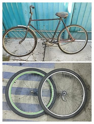 велик спартивний: 4000 За всё Урал СССР + КОЛЕСА 26 РАЗМЕРА торг при покупке — 1