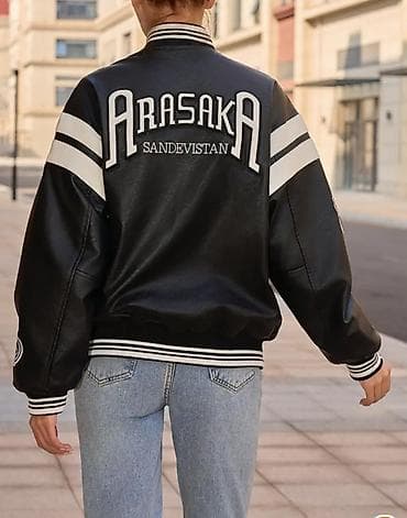 кожный пиджак: Крутая куртка-бомбер из премиальной экокожи!Новая!Обр в ЛС! — 3