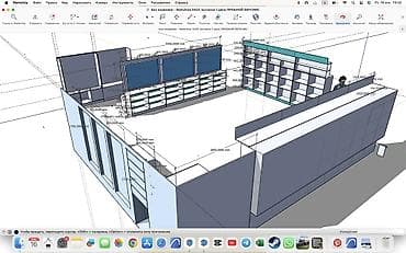 Полки для магазина: Полка для магазина, ЛДСП — 4