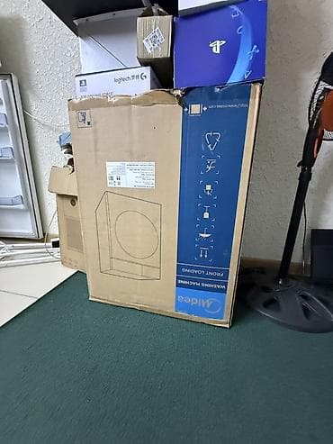 poco c61: Стиральная машина Midea, фронтальная загрузка 6 кг. 6 месяцев — 7