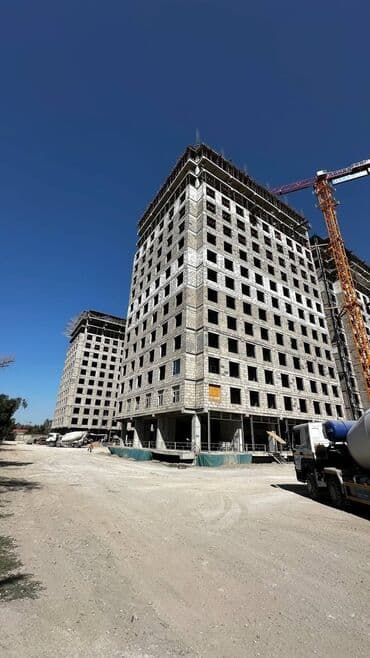 Данияр: 2 комнаты, 74 м², Элитка, 15 этаж, ПСО (под самоотделку)