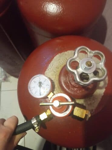 Редуктор пропан новый на балоны для газорезки и сварки. для
