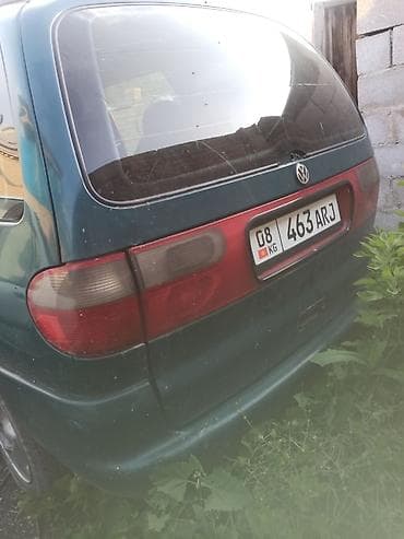 Унаа сатуу: Volkswagen Sharan: 1996 г., 2.8 л, Кол менен иштөөчү, Бензин, Вэн/Минивэн — 4
