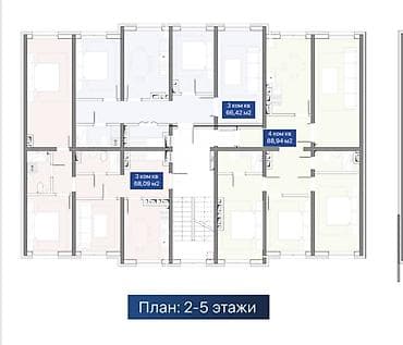 купим квартиру: 1 комната, 28 м² — 6