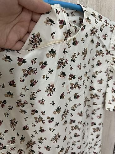 Жеке буюмдар: ⸻ 🤍 Длинное платье с цветочным принтом 🤍 Элегантное приталенное — 4