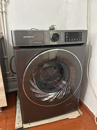 Техника и электроника: Стиральная машина Skyworth F80455NB - Загрузка: 8 кг - Тип — 1