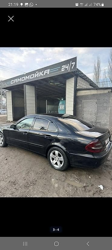 chery omoda: Mercedes-Benz E-Class: 2003 г., 2.2 л, Автомат, Дизель, Седан — 2