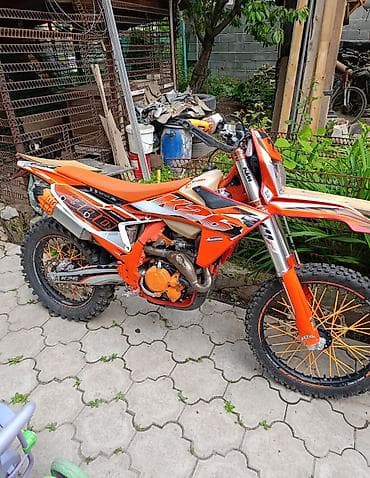 мото багаж: Эндуро-мотоцикл Хингузин KTM рама ка 10 коробка 6 ступка водянка — 2