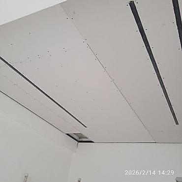 Перегородки на заказ: Профессиональный монтаж гипсокартонных потолков и декоративных стен - — 6
