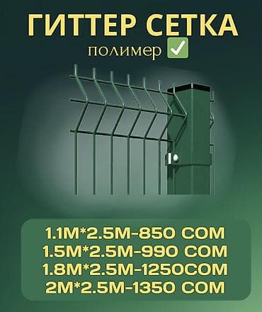 Сетка гиттер, Длина: 2,5 м, Новый