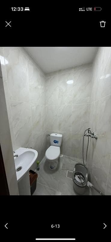 105: 4 комнаты, 96 м², Асанбай мкр 105 серия, 1 этаж, Свежий ремонт — 9