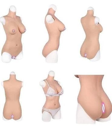 рай панель: Силиконовый торс-манекен для демонстрации белья и одежды - Материал — 1