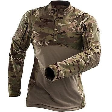 купить мультикам форму: Тактическая боевая рубашка (Combat Shirt) с длинным рукавом, камуфляж — 3