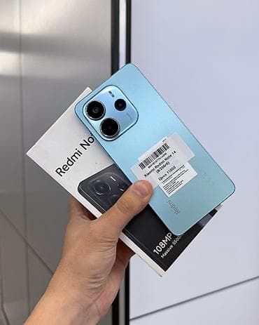 Redmi, Redmi Note 14, Б/у, 256 ГБ, цвет - Голубой, В рассрочку, 2 SIM