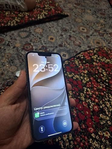iphone 16 plus: IPhone 13 Pro, Б/у, 128 ГБ, Синий, Чехол — 1