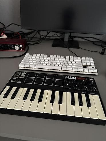 ddj 400: Продаётся AKAI MPK Mini Компактная MIDI-клавиатура в отличном — 1