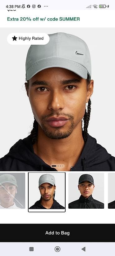 tech flece: Головные уборы, Nike, Новый, цвет - Серый, Самовывоз — 8