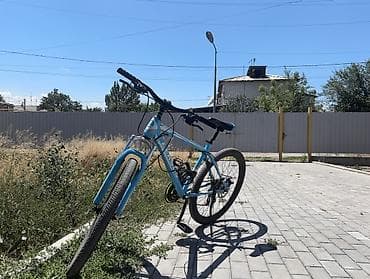 fixed gear tsunami: Горный велосипед 26", с рамой из алюминиевого сплава. Цвет — голубой с — 1