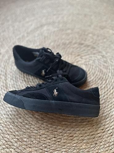 кеды поло: Мужские кроссовки, 42, Polo Ralph Lauren, Б/у, цвет - Черный, Платная доставка — 3