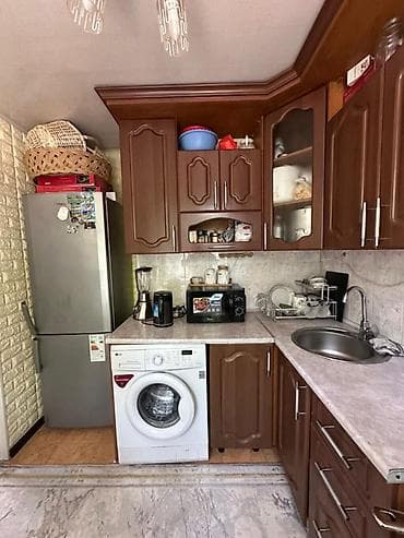 купить квартиру в микрорайоне: 3 комнаты, 58 м², 104 серия, 1 этаж, Косметический ремонт — 5
