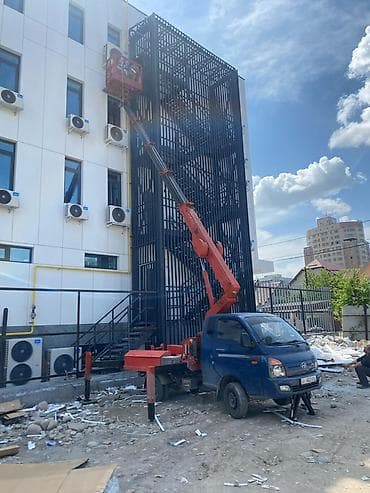 строительные леса маленькие: Аренда автовышки (мини-автовышка на шасси Hyundai) - Тип — 1