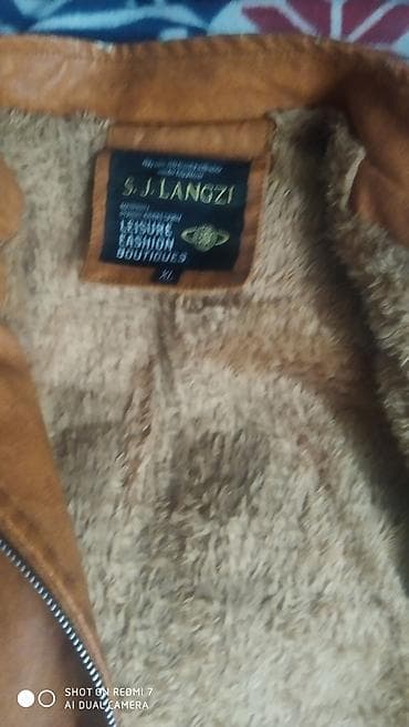 Футболки: Куртка кожаная утепленная на позднию осень начало весны или теплую — 2