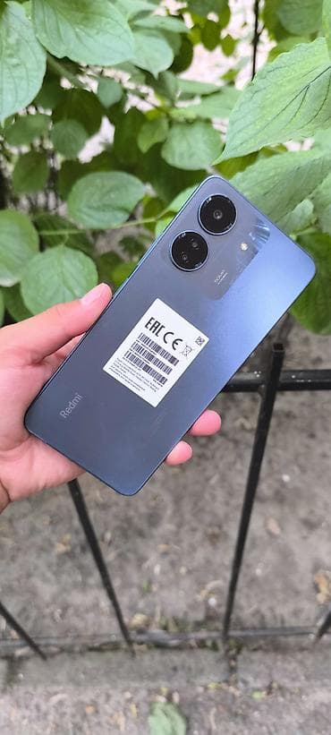 Redmi, Redmi 13C, Б/у, 256 ГБ, цвет - Синий, 2 SIM at lalafo.kg Redmi, Redmi 13C, Б/у, 256 ГБ, цвет - Синий, 2 SIM