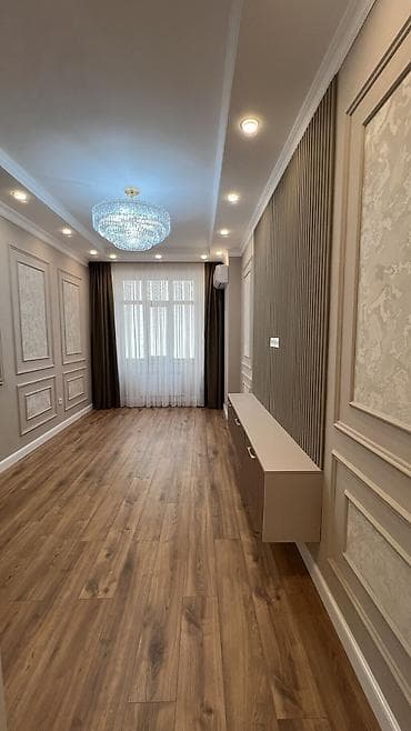 2 комнаты, 82 м², Асанбай мкр Элитка, 2 этаж, Дизайнерский ремонт