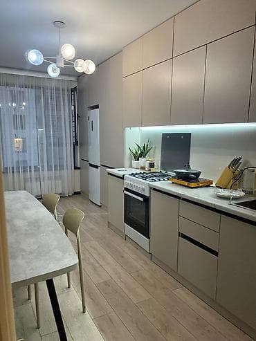 Недвижимость: 2 комнаты, 73 м², Пишпек Элитка, 13 этаж, Дизайнерский ремонт — 7